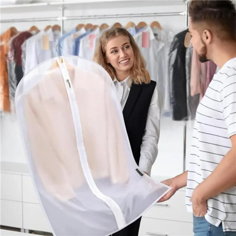 Garment Bags 40 Inch Clothes Cover Dress Suit Coat Closet Storage Waterproof Pac